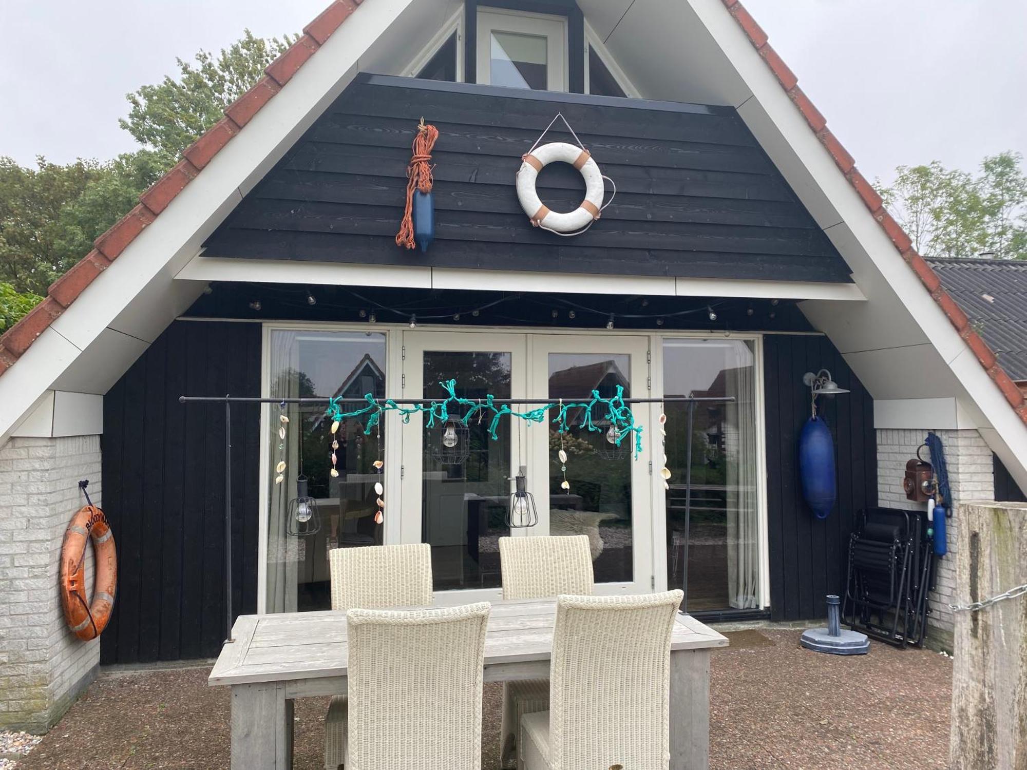 De Lauwersmeer Vogel Mit Eingezaeuntem Garten Anjum Bagian luar foto